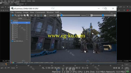 Katana与RenderMan灯光视效合成技术工作流程视频教程的图片6