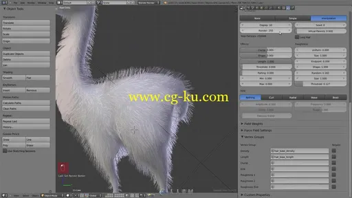 Blender羊驼卡通角色完整实例制作视频教程的图片13