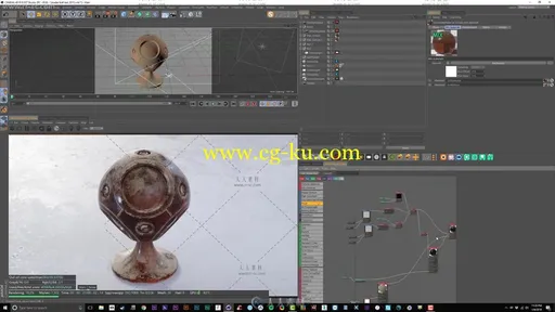 C4D中Octane Render着色器高级训练视频教程的图片3