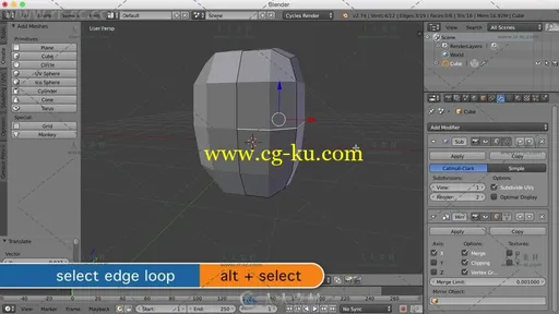 Blender未来派科幻机甲机械人实例动画制作视频教程的图片3