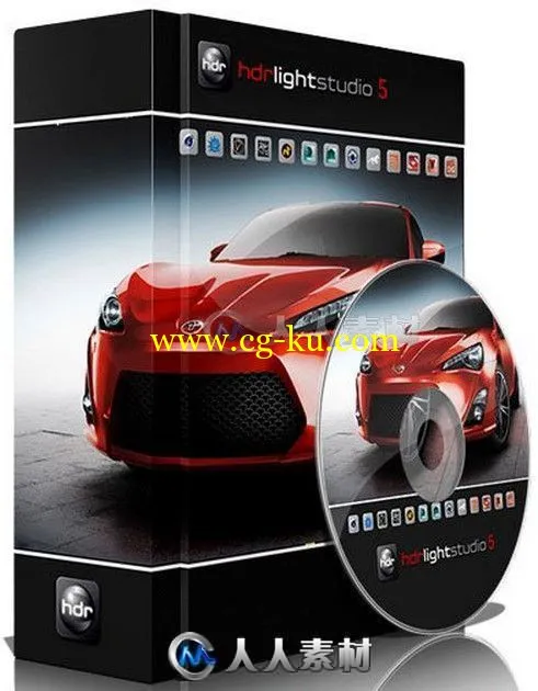 HDR Light Studio高动态范围3D渲染软件V5.5.0 Mac版的图片1