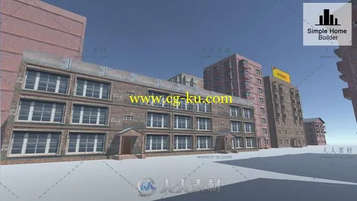 建筑景观3D建模工具Unity游戏素材资源的图片3