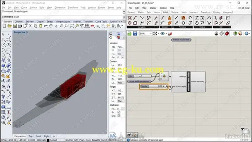 Grasshopper建筑设计可视化编程视频教程的图片2