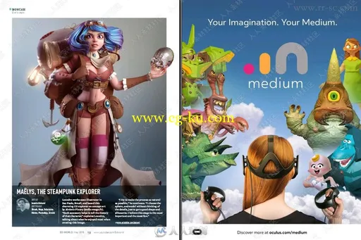 3D世界艺术杂志2018年5月刊的图片2