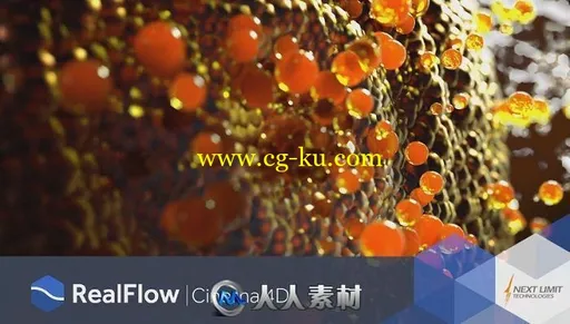 RealFlow流体动力学模拟C4D插件V2.5.2 Mac版的图片1