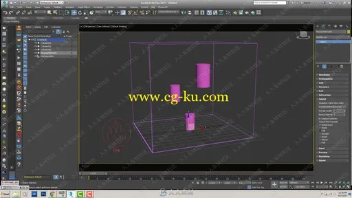 PhoenixFD火烟雾流体模拟3DsMax插件使用技术视频教程的图片5