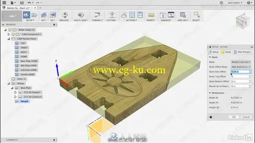 Fusion 360中CAM使用技术训练视频教程的图片5