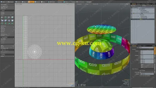 Modo人物角色UV贴图技术训练视频教程的图片4