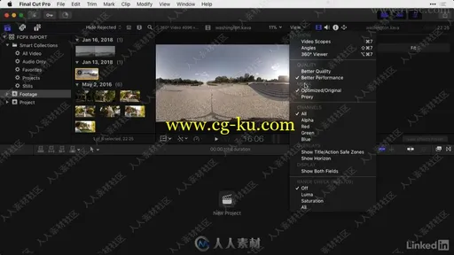 Final Cut Pro X资源组织后期编辑技巧视频教程的图片3