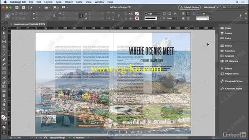 InDesign CC杂志书籍板式设计视频教程的图片4