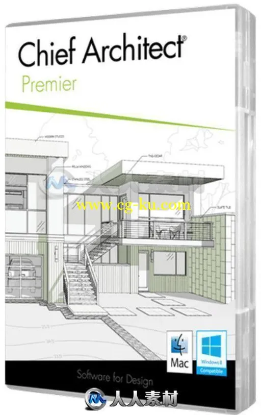 Chief Architect Premier首席建筑师软件X10 20.2.3.3 Win与Mac版的图片1