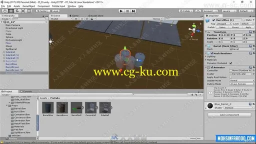 Unity 3D 2018游戏开发基础技能训练视频教程的图片2