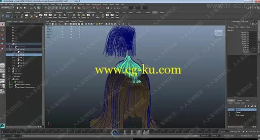 Maya魔族战士高级角色制作流程中文视频教程的图片3