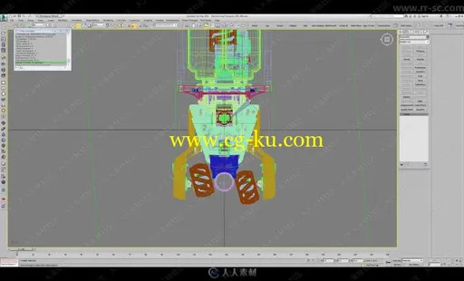 3dsmax机器人硬表面设计高级技术训练视频教程的图片2