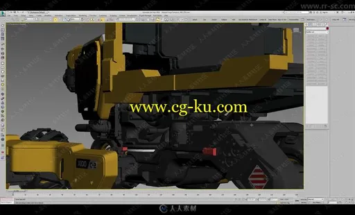 3dsmax机器人硬表面设计高级技术训练视频教程的图片3