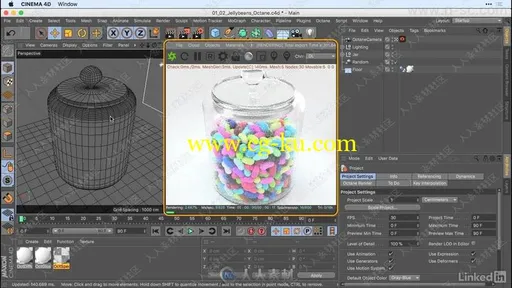 OctaneRender渲染引擎在C4D中的应用视频教程的图片2