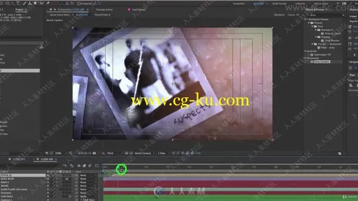 AE雨滴相册MG动画实例制作视频教程的图片3