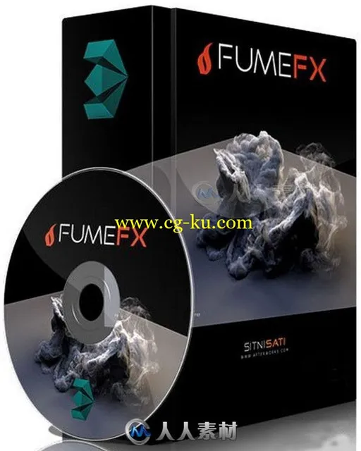 SitniSati FumeFX流体模拟引擎3dsmax插件V5.X版的图片1