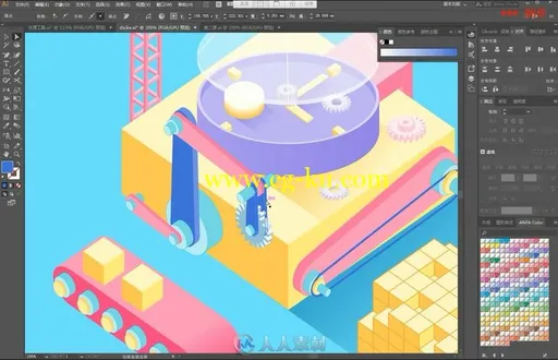 illustrator立体2.5D AI视频教程的图片2