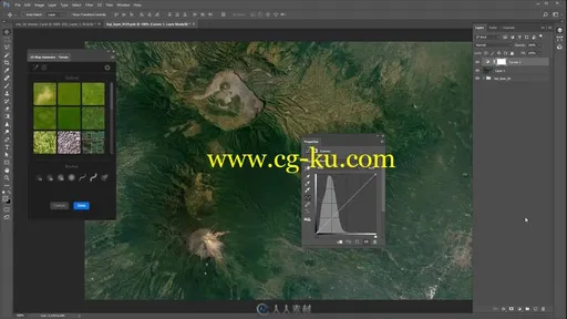 创建真实3D地形插件3D map generator视频教程的图片1