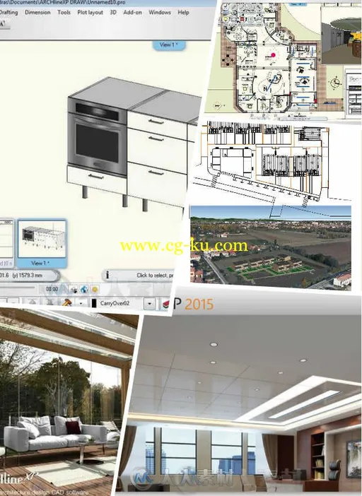 ARCHLine XP 2018 R1室内建筑设计软件V180620版的图片1