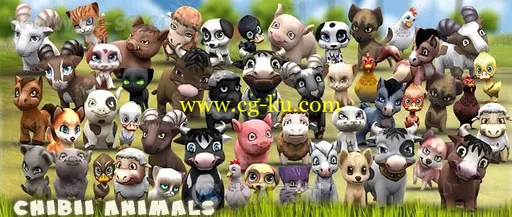 3DRT动物模型动画包合集 包含多种格式模型动画的图片6