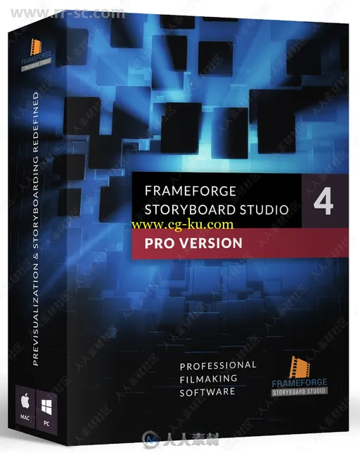 FrameForge Storyboard Studio影视后期预演软件V4.03版的图片1