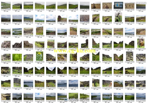 1000张4K高清冰岛自然风光与城市人文生活照片素材合集的图片1