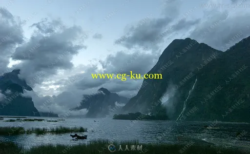 200张8K高清神秘湖泊与云雾山自然景观脉照片合集的图片3