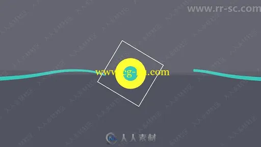 简约几何线条Logo演绎动画AE模板的图片2