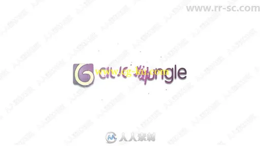 4组优雅拼接Logo演绎动画AE模板的图片1