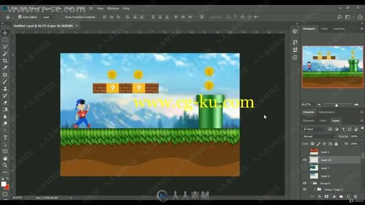 PS游戏界面设计基础训练视频教程的图片3