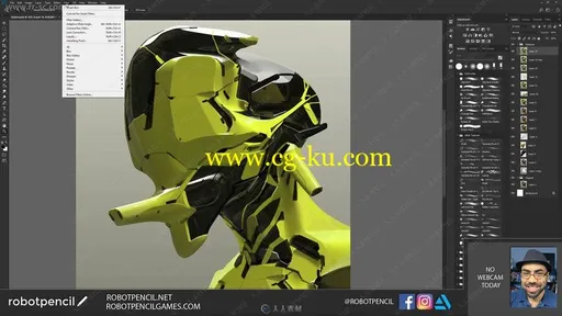 3DCoat机甲雕刻设计实例训练视频教程的图片4