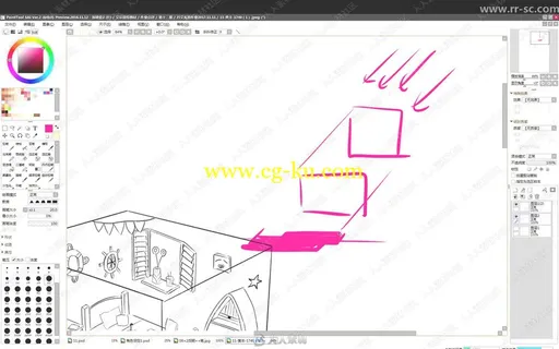 最新铅笔插画网络班视频教程的图片5