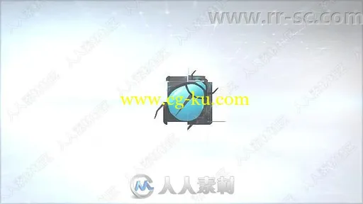 简洁立方体拼接Logo演绎动画AE模板的图片3