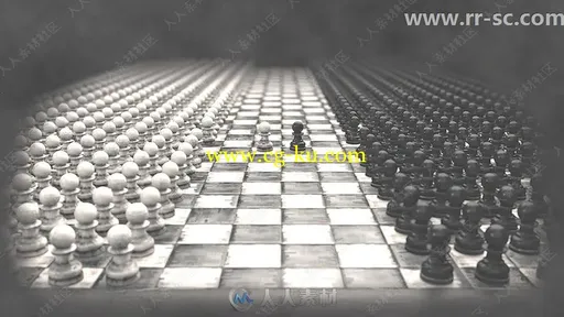 戏剧特效象棋比赛宣传片AE模板的图片1