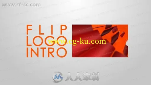 实用简洁明了百叶窗效果logo动画演绎AE模板的图片1