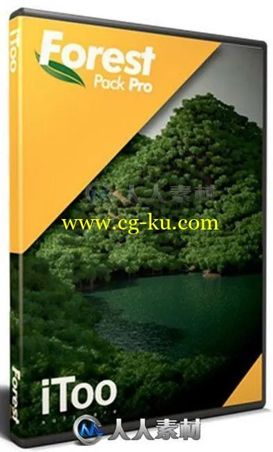 Itoo Software Forest Pack Pro森林草丛植物生成3dsmax插件V6.1.1版的图片1