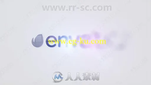 干净简单实用闪光LOGO动画演绎AE模板合集的图片1