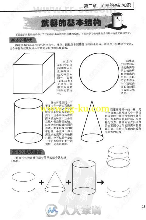 动漫秀场超级漫画武器素描技法书籍杂志的图片6