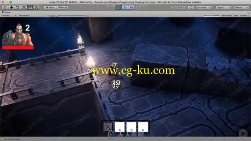 Unity动作冒险游戏开发技术训练视频教程的图片2