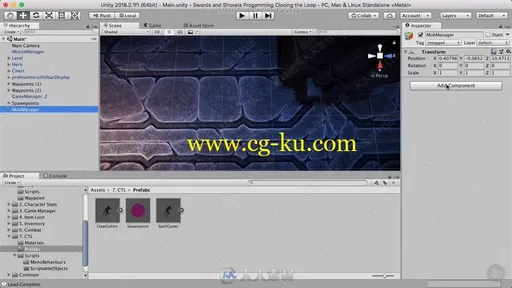 Unity动作冒险游戏开发技术训练视频教程的图片3