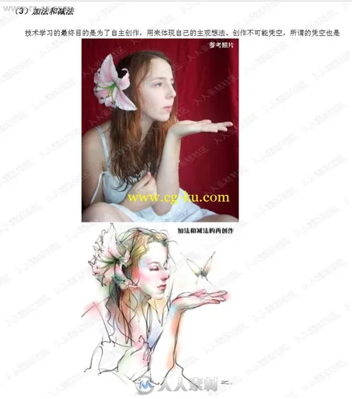 新手绘画基础实用厚涂画法书籍杂志三本合集的图片7