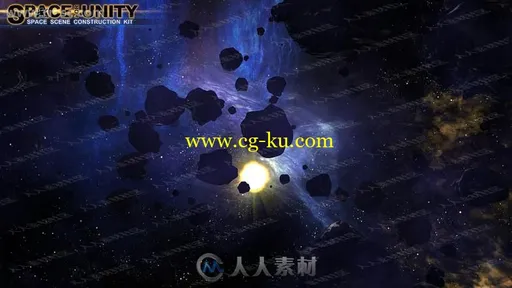 自定义创建小行星场恒星流星工具Unity游戏素材资源的图片1