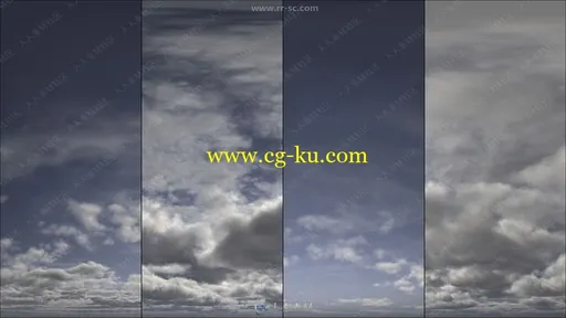 90组HDR全景天空云朵平面素材合集 带通道的图片3