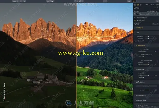 Aurora HDR 2019专业图像后期处理软件V1.0.0.2549版的图片1