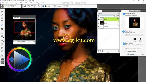 Corel Painter Essentials数字美术绘画软件V6.1.0.238版的图片1