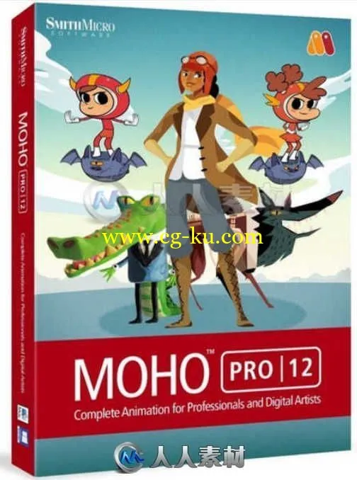 Smith Micro Moho Pro二维动画制作软件V12.5.0.22438版的图片1