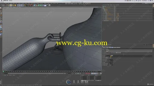 C4D宇宙飞船着陆器建模制作视频教程的图片2