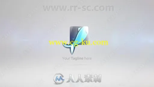 多组简洁光泽实用小型LOGO动画演绎AE模板合集的图片1